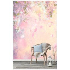 F10102 Фотообои Флизелиновые с виниловым покрытием, "Цветы" 200 x 270 см. Barton Wallpapers