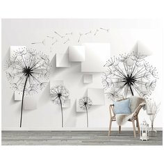 F10704 Фотообои Флизелиновые с виниловым покрытием, "Цветы" 400 x 270 см. Barton Wallpapers