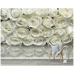 F10904 Фотообои Флизелиновые с виниловым покрытием, "Цветы " 400 x 270 см Barton Wallpapers