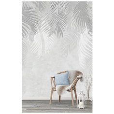 M15902 Фотообои Флизелиновые с виниловым покрытием "Пальмовые листья" 200х270 см Barton Wallpapers