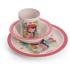 Набор детской посуды Fissman Девочка 9495