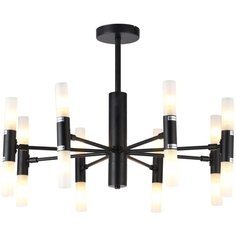 Потолочная люстра Toplight Jemimah TL1216D-08BL