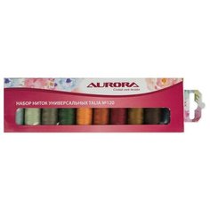 Набор ниток для швейных машин Aurora Talia №120 200м AU-1203