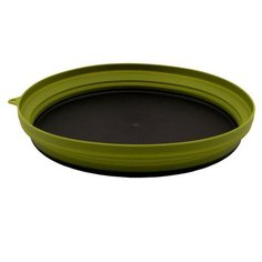 Тарелка силиконовая Tramp 25.5x25.5x4 Olive TRC-124