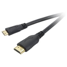 Аксессуар Akasa High Speed HDMI Mini - HDMI 1.5m AK-CBHD07-15BK