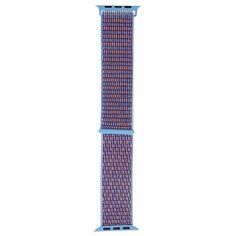 Аксессуар Ремешок Evolution для APPLE Watch 42/44mm Sport Loop AW44-SL01 Nylon New Blue 36758