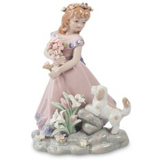 CMS-12/16 Фигурка Девочка с собачкой (Pavone)