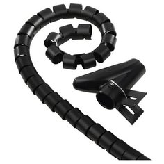 Кабельный органайзер Hama 2.5m Black 00020602
