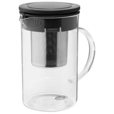 Заварочный чайник Dosh i Home Grus 800ml с ситечком Black 500112