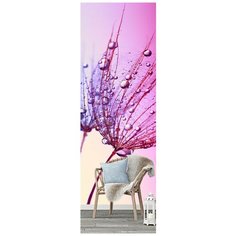 F15901 Фотообои Флизелиновые с виниловым покрытием, "Цветы" 100 x 270 см Barton Wallpapers