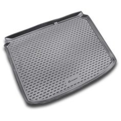 Коврик в багажник PEUGEOT 308 2007-2014, хб. (полиуретан, серый) Element