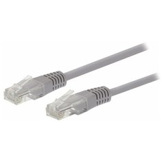 Патч-корд ExeGate FTP-RJ45-RJ45-C5e-CU-1M 1 м, 1 шт., серый
