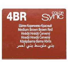 Matrix Color Sync краска для волос без аммиака, 4Br шатен коричнево-красный, 90 мл