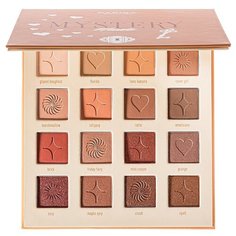 Parisa Палетка теней Mystery 16 оттенков 01 nude