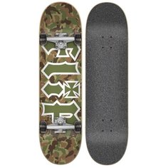 Скейтборд Flip Skateboards HKD Team Combat Complete, 31.6x7.5, зелeный