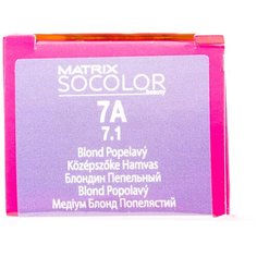 Matrix Socolor Beauty стойкая крем-краска для волос, 7A блондин пепельный, 90 мл