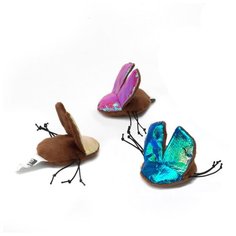 Игрушка для кошек EBI мягкая "Блестящий жук", 6х5х3см (Нидерланды)