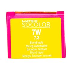 Matrix Socolor Beauty стойкая крем-краска для волос, 7W блондин теплый, 90 мл