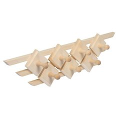 Вешалка Банные штучки Трапеция 58x15x7cm 31093