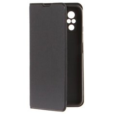 Чехол Red Line для Xiaomi Redmi Note 10 с застежкой на магнитах Black УТ000024086
