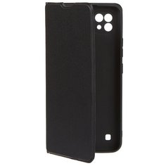 Чехол Red Line для Realme C21 с застежкой на магнитах Black УТ000024730