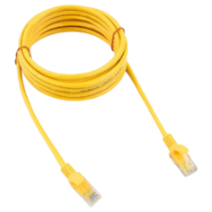 Патч-корд Cablexpert PP12-3M 3 м, желтый