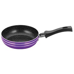 Сковорода мини с антипригарным покрытием non-stick под мрамор "MercuryHaus" MC-6323, 14 см