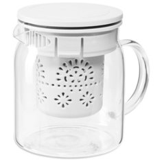 Заварочный чайник Dosh i Home Grus 800ml с ситечком Grey 500115