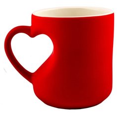 Кружка Эврика кружка-хамелеон Сердце Red 95339