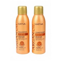 Набор для волос Kativa Argan Oil, 2*100 мл, увлажнение и восстановление