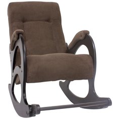 Кресло-качалка Модель 44 без лозы, Венге, ткань Verona Brown Leset