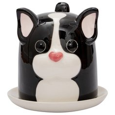 Кружка Эврика Собака N 2 с блюдцем 30153