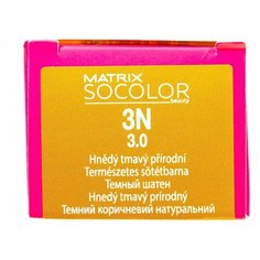 Matrix Socolor Beauty стойкая крем-краска для волос 3N темный шатен, 90 мл
