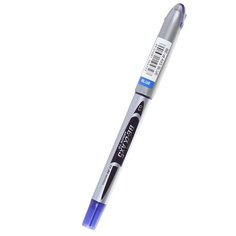 Ручка-роллер Zebra Zeb-Roller BE& AX5 0.5mm корпус Silver, стержень Blue EX-JB6-BL Зебра