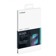 Стекло защитное Deppa 3D Full Glue для Samsung Galaxy S20 FE (2020), 0.3 мм, черная рамка