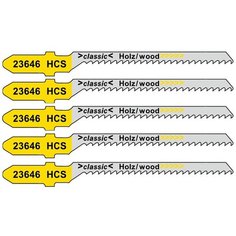 Пилка Metabo T119BO HCS для дерева 5шт 623646000