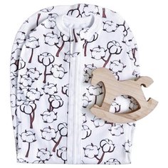 Многоразовые пеленки Mjolk Хлопок 11475 3-6 кг белый