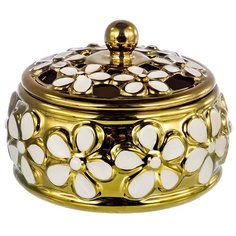 Balsford Шкатулка Home Art Club 147-31025 белый/золотистый