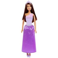 Кукла Barbie Принцесса в сиреневом, 29 см, DMM08