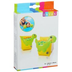 Нарукавники для плавания «Динозавр», 23 Х 20 СМ, от 3-6 ЛЕТ Intex