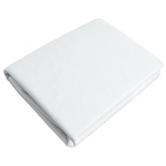 Простыня на резинке OLTEX Птр-200, трикотаж, 200 х 200 см, белый