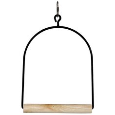 Игрушка-качели для птиц SKY "Small Cage Swing", черный, 15х25см (Великобритания)