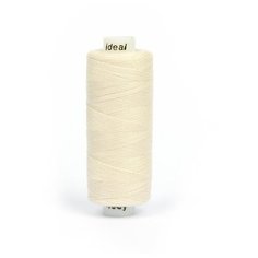 Нитки бытовые IDEAL 40/2 366м 100% п/э, цв.201 экрю