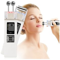 Beauty Star Роликовый массажер для укрепления кожи лица (гальваника, ионофорез) KD-9000