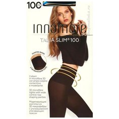 Колготки Innamore Talia Slim, 100 den, размер 3-M, nero (черный)