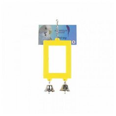 Зеркало с колокольчиком для птиц SKY Adventure Bound "Tall Mirror", красное, 12см