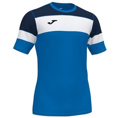 Футболка joma Crew IV размер XL, синий/темно-синий