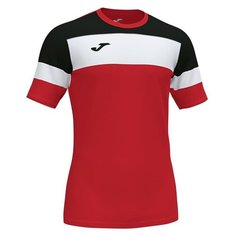 Футболка joma Crew IV размер XL, красно-черный