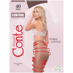 Колготки Conte Elegant Control, 40 den, размер 2, Mocca (коричневый)