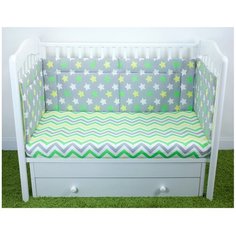 Magic City бортик Серое созвездие 45х60 серый